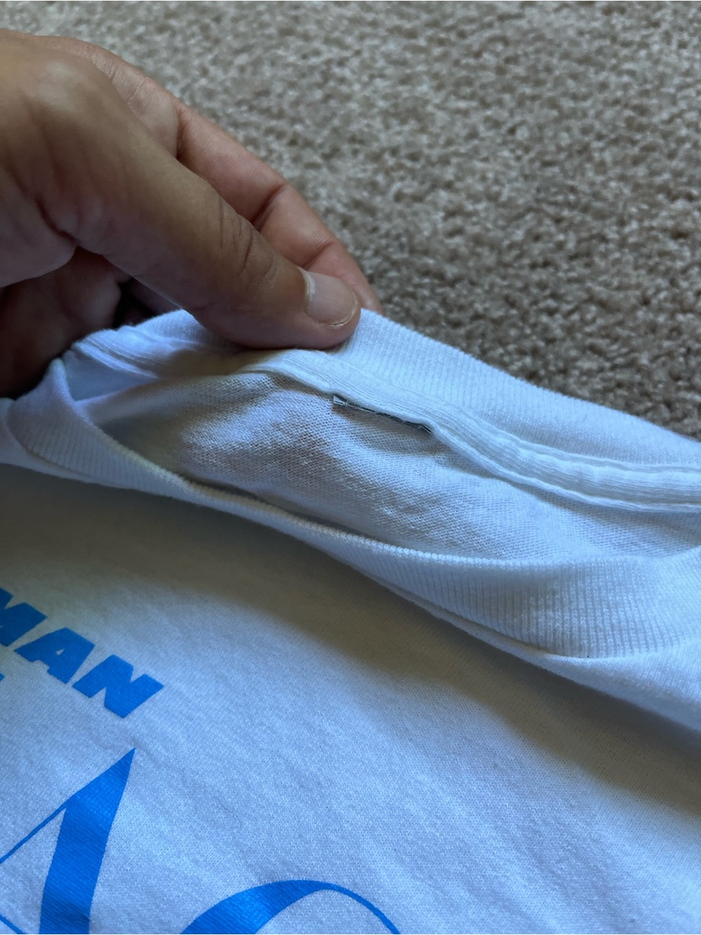 VTG 00’s / Y2K The Human League White Band Tee - Picture 6 of 6